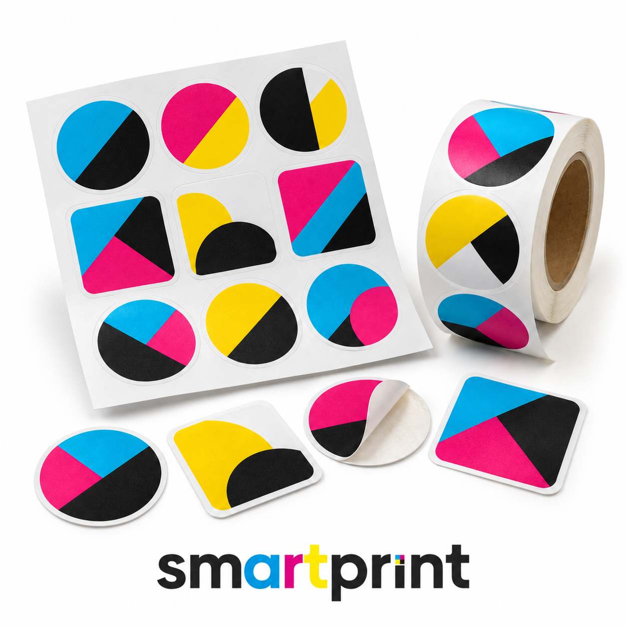 Autocolantes e etiquetas — Smartprint